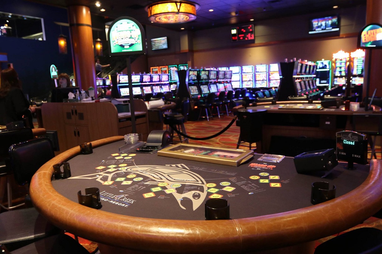 Today is our first week for - Little Creek Casino Resort