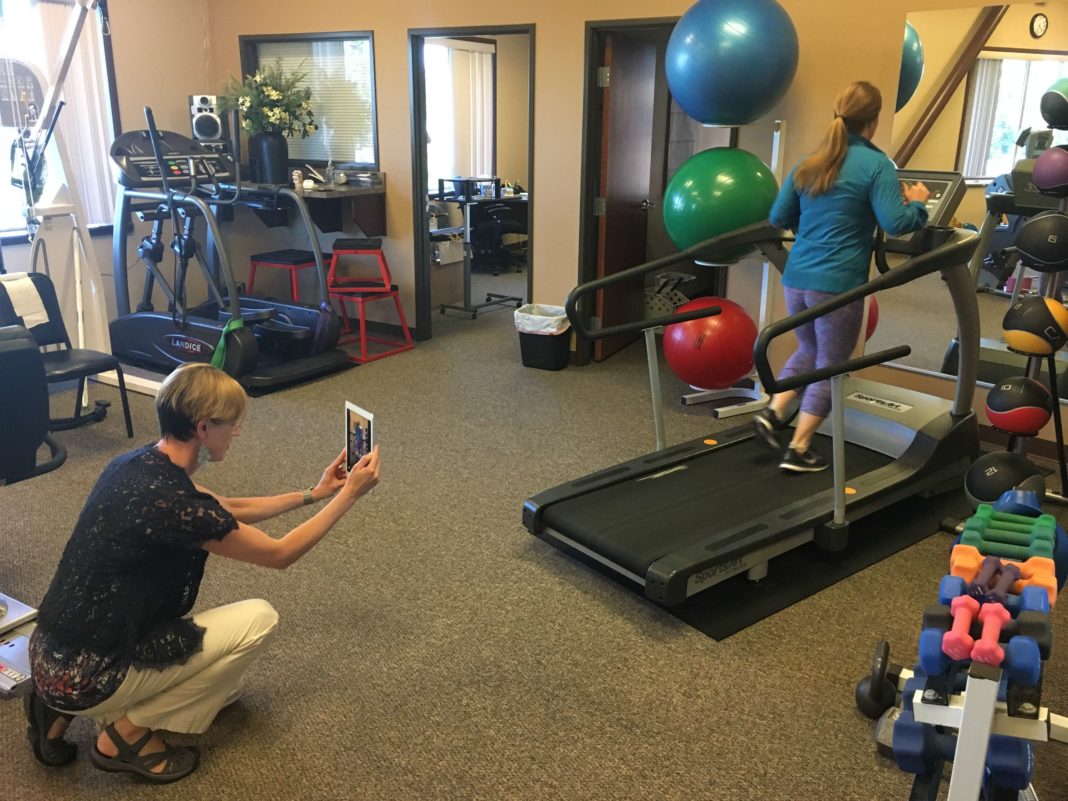 Penrose & Associates Physical Therapy Jennifer Filming Runner