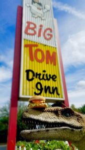 Eastside Big Tom dinosaurs-Burgrassicraptor burger