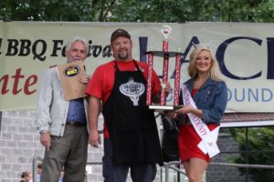 Lacey South Sound BBQ Festival Chris Lester Trophy