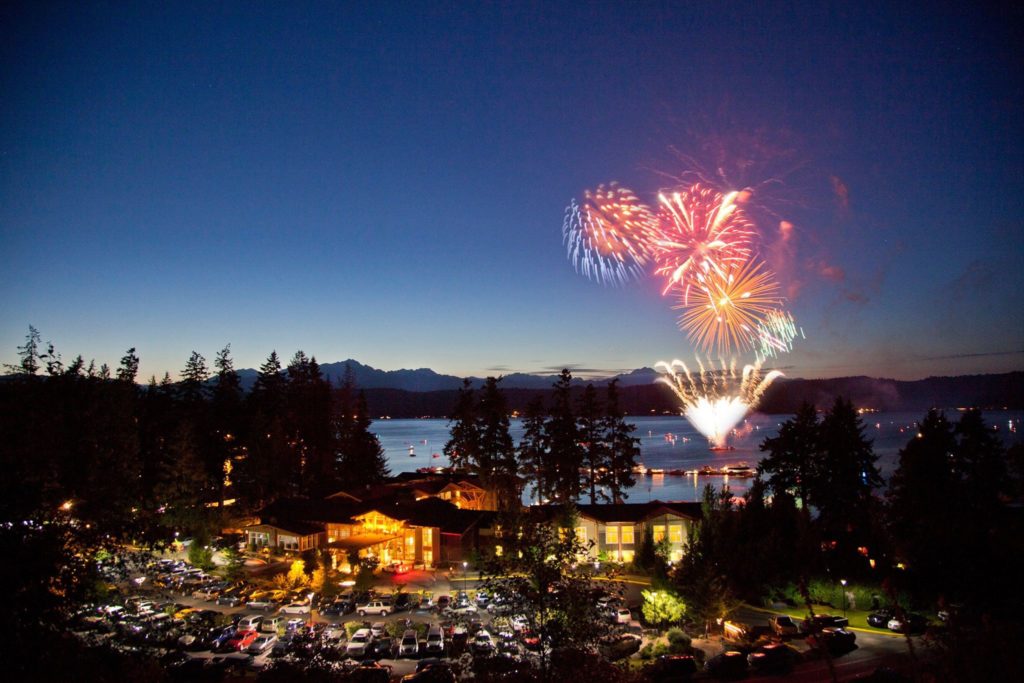 Mason County Fireworks Alderbrook Fireworks via Alderbrook