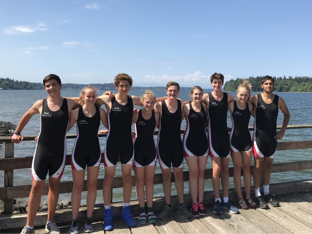 Olympia Area Rowing nationals Team