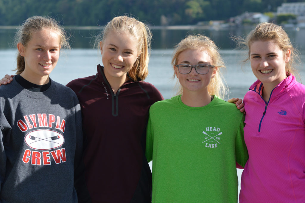 Olympia Area Rowing nationals women's squad