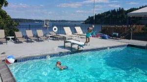 Olympia Country and Golf Club summer swimming