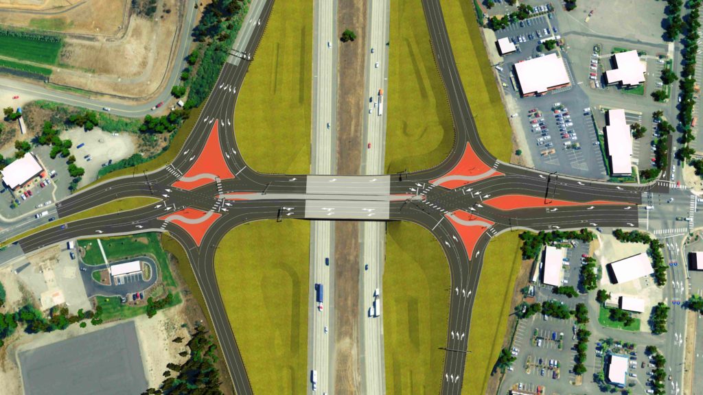 WSDOT City of Lacey DDI 3D Model