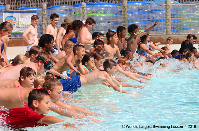 Worlds Largest Swim Lesson The Evergreen State College