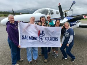 Alderbrook Salmon for Soldiers Ladies in Alaska
