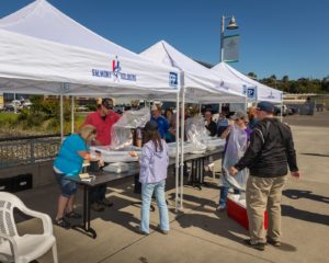 Alderbrook Salmon for Soldiers Weight In Tents