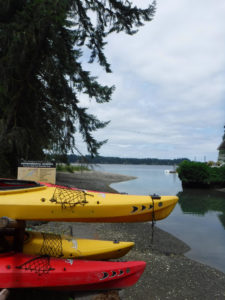 Evergreen TOP kayak launch