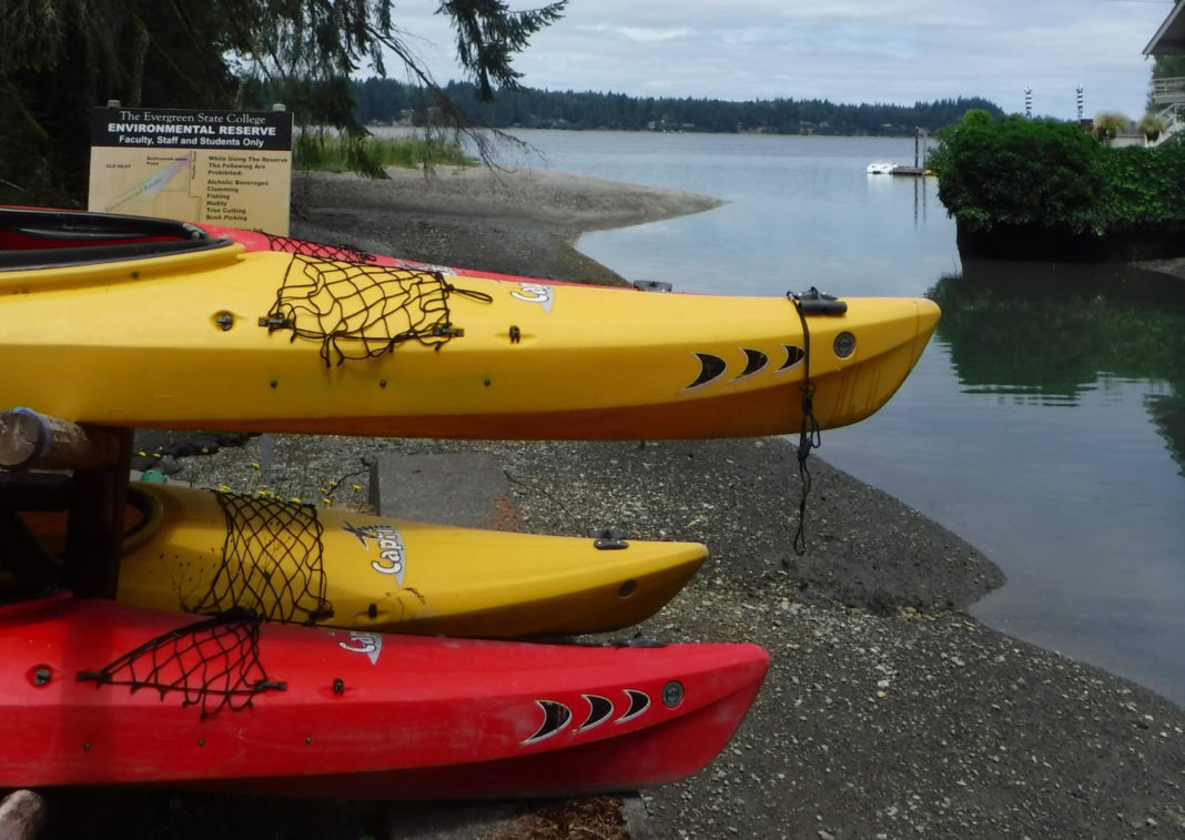 Evergreen TOP kayak launch