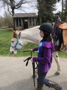 Rainy Day Ranch Therapeutic Riding Olympia child and horse