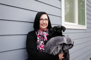 South-Puget-Sound-Habitat-for-Humanity-Dedication-Ceremony-Lorrie-and-dog