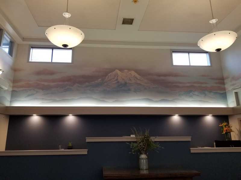 Yelm Chamber mural