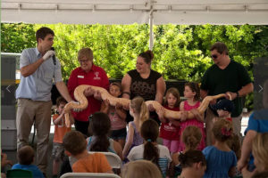 Yelm UFO Fest Reptile Man