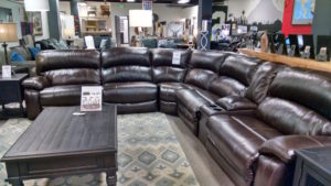 The Olympia Furniture Company sectional