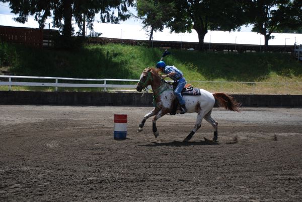 Thurston County Fair 4-H Levi Cantrell Horse Barrel Racing