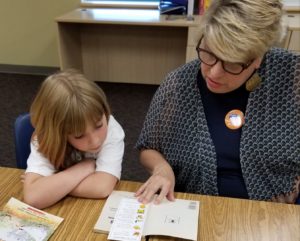 Panorama Reading Buddies volunteer