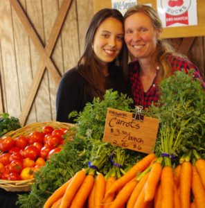 Mom and Daughter Farmers