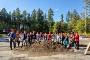 Saint Martin University Science bldg-groundbreaking