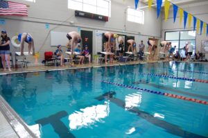 South Sound YMCA Seniors Starting Blocks
