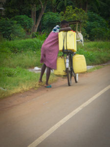 Friendly Water for the World transporting water