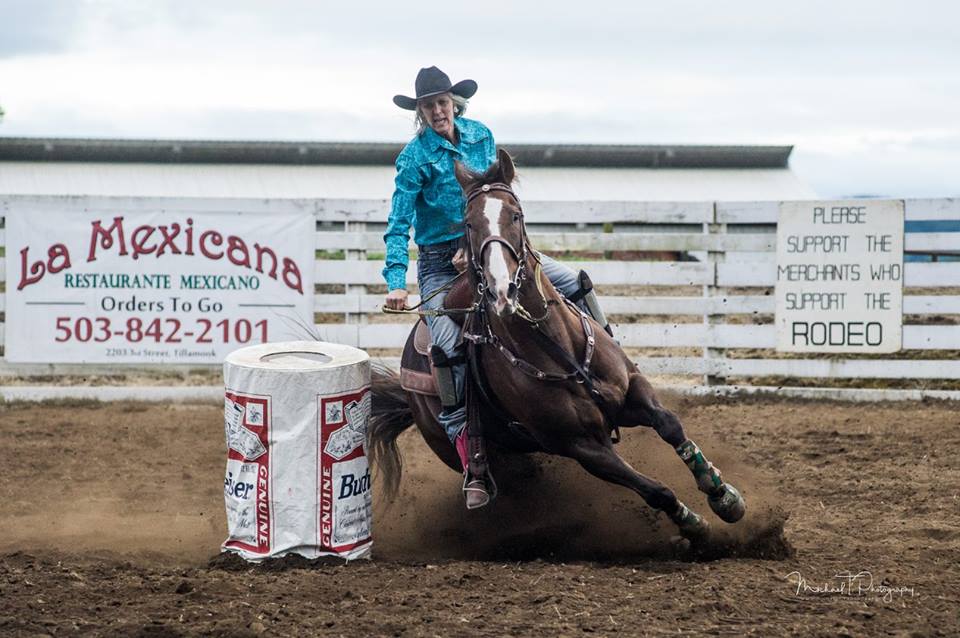Grays Harbor clash of the cowboys woman on horse