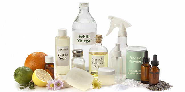 All Natural Cleaning Ingredients for the Home
