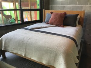 Holy Lamb Organics-mural-wood mattress and bedding