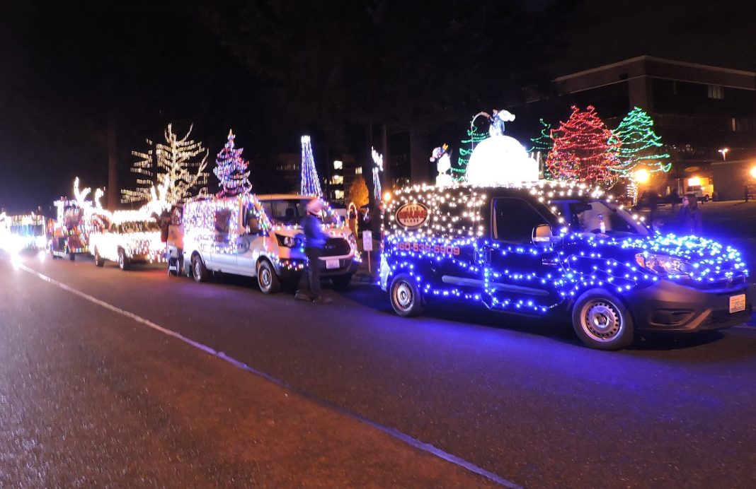 Lacey Lighted Parade Experience Olympia Christmas Story