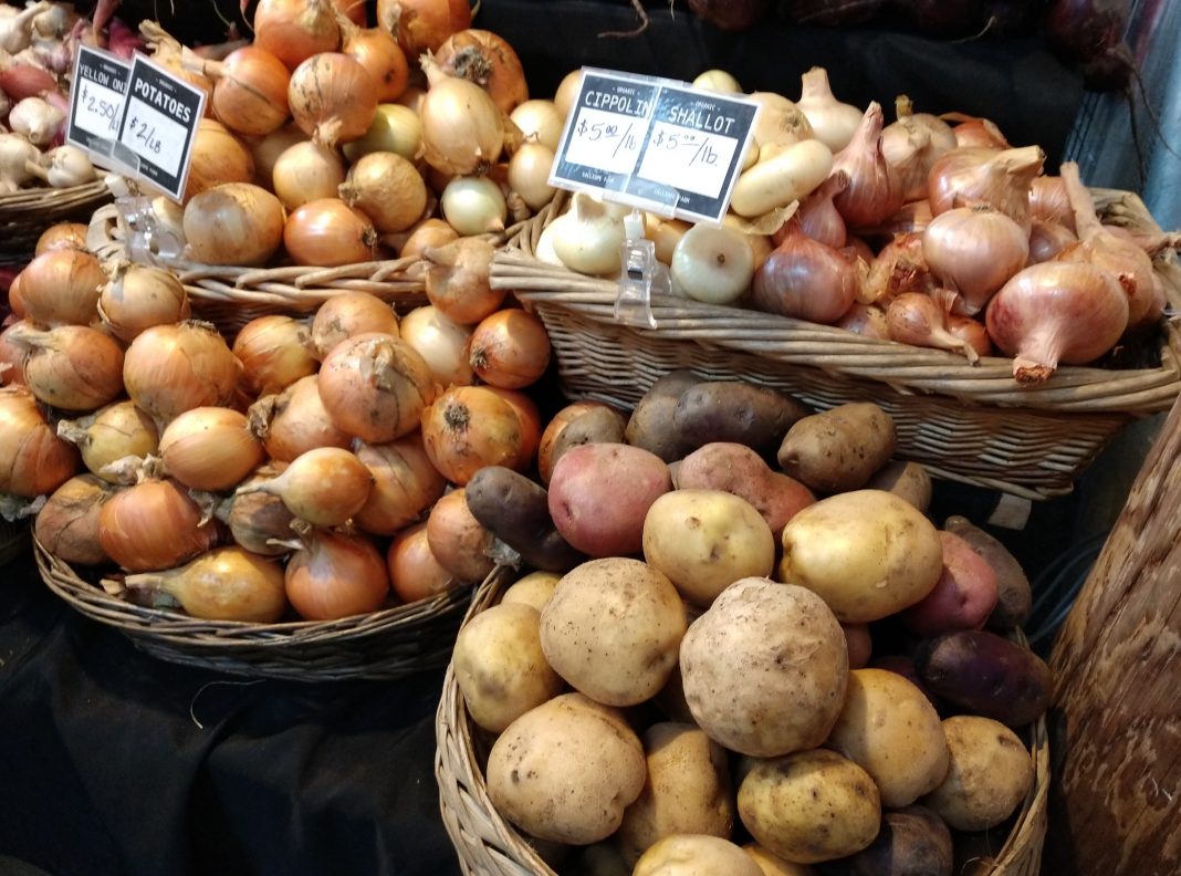 Olympia Farmers Market Potatoes