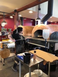 Stone Creek Wood Fired Pizza Olympia employee ovens