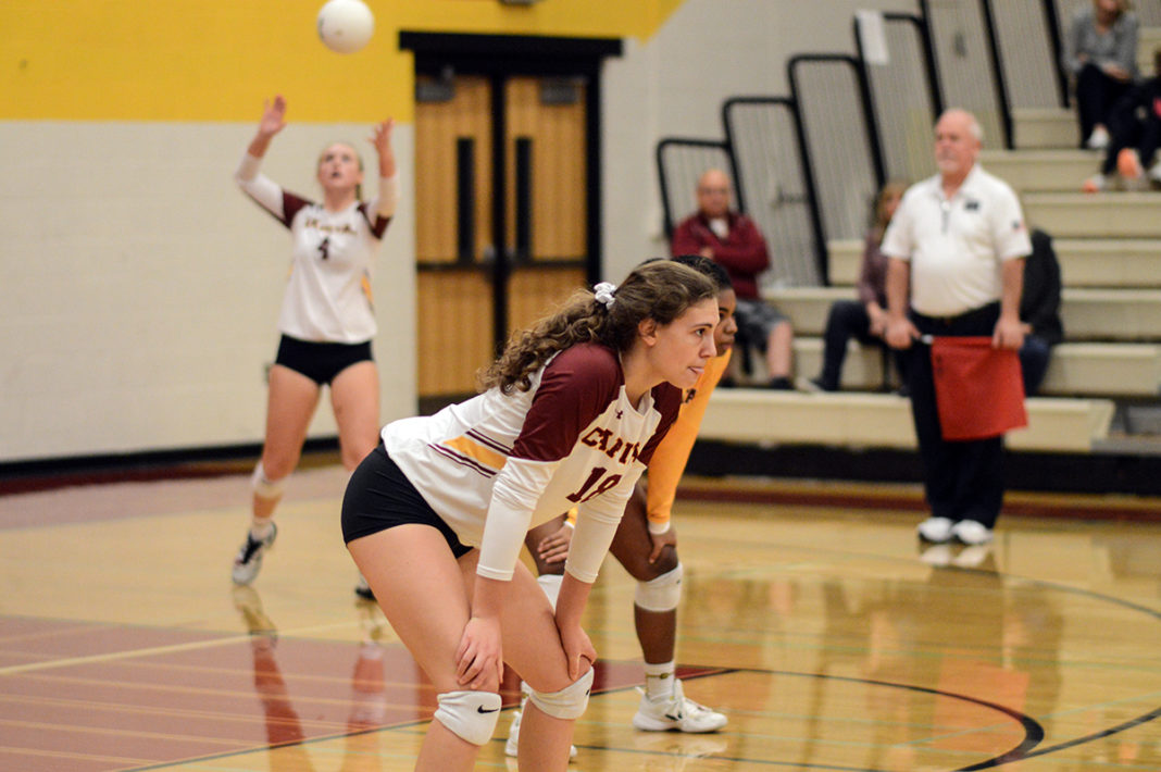 Betsy Knutson-Keller (No. 18) and Maia Nichols (No. 4)