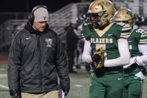 Timberline head coach Nick Mullen 