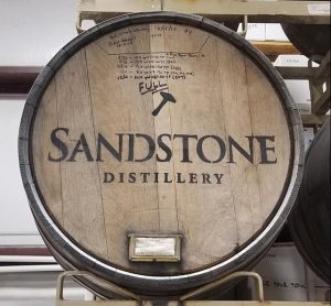 Sandstone Distillery Barrels