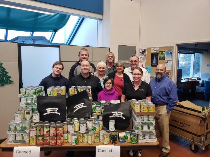 Senior Services for South Sound food drive 1