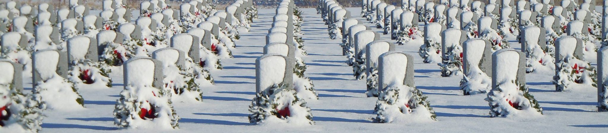 Wreaths Across America Washington State Veterans Cemetary wreaths