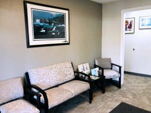 360 Chiropractic new waiting room