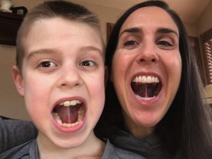 Gundersen dental care Breath better, Annie and her son