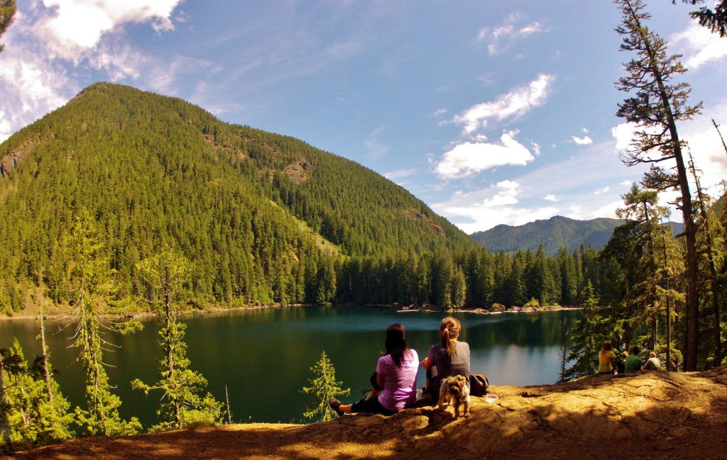 Hiking Lena Lake