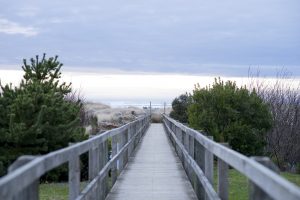 Quinault Beach Resort and Casino boardwalk