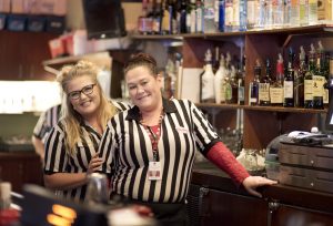 Quinault Beach Resort and Casino ocean lounge lady bartenders