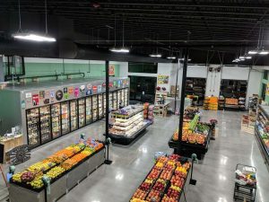 Spuds Produce Market arial view