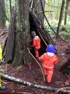 Squaxin Island Preschool Tree fort