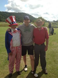 Jim and Bill Dunson at Gate Ranch Golf Course New