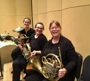 Olympia Symphony Orchestra horn section 2018