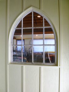 Oyster House features Saint Martins University window