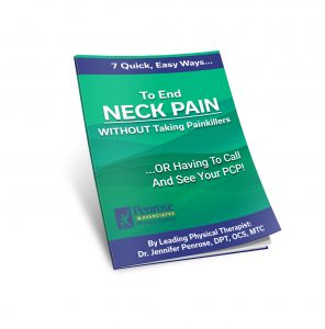 Penrose Physical Therapy Neck Pain Report Cover 3D