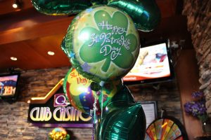 Quinault Beach Resort Casino st patricks day balloons