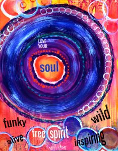 Sacreah Art titled Funky Soul Web