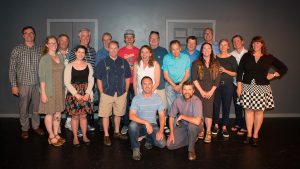 The 2018 Ski to Sea committee, pictured here, includes race director Anna Rankin on the far right. Photo courtesy: Ski to Sea.